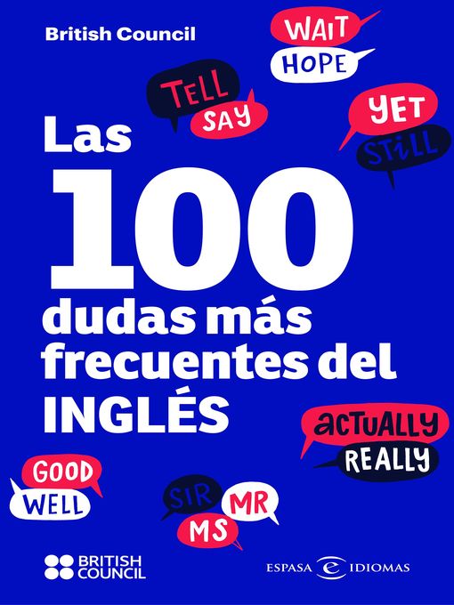 Title details for Las 100 dudas más frecuentes del inglés by British Council - Available